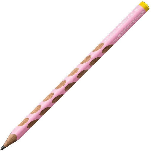 Picture of STABILO EASYGRAPH PENCIL LEFT PINK PASTEL HB